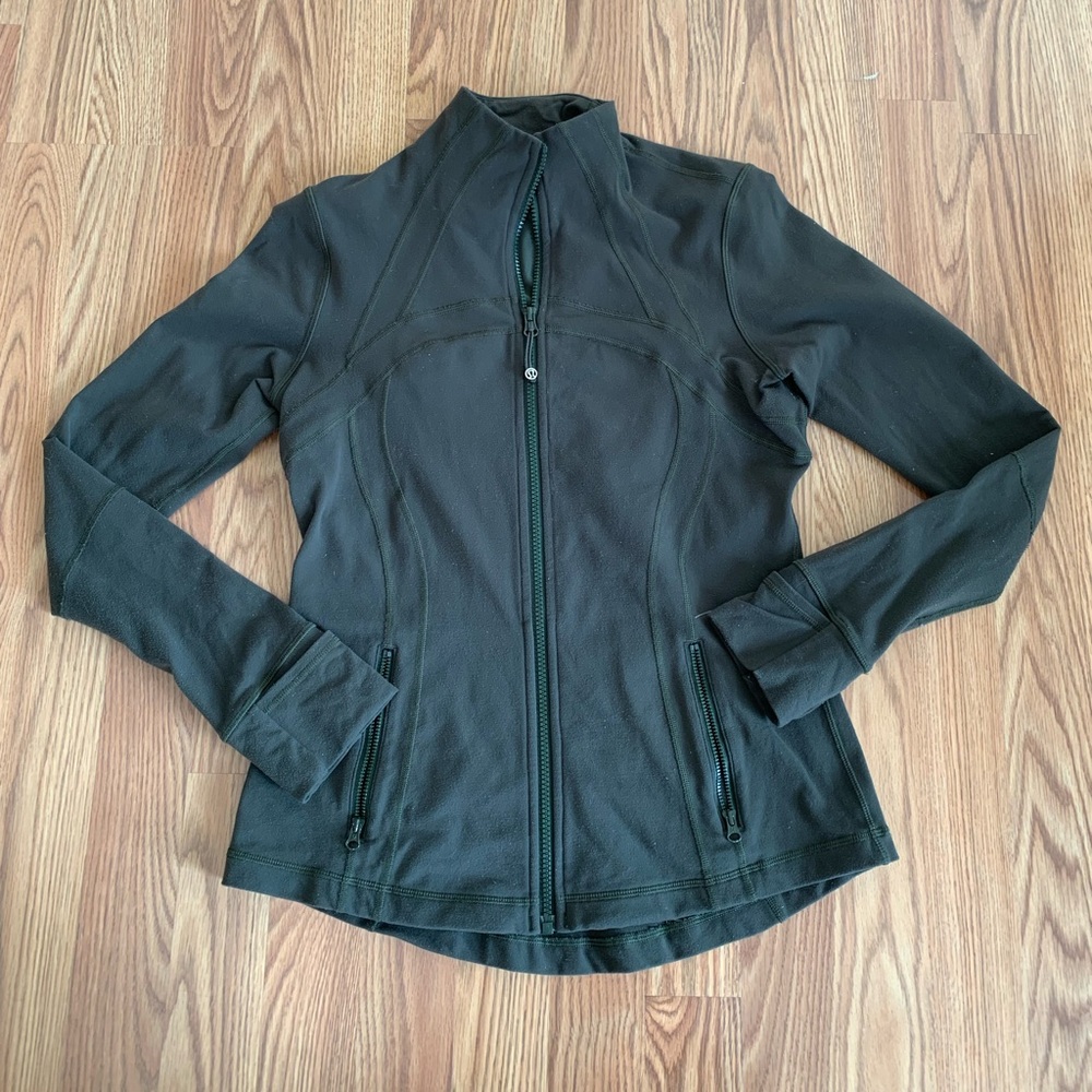 Dark Olive Green Lululemon Define Jacket